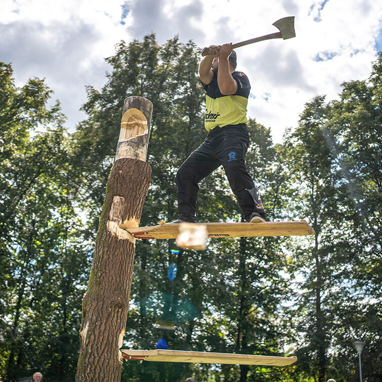 Standing Block Chop